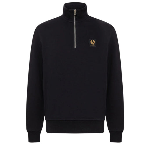 Belstaff Quarter Zip Sweatshirt - Black