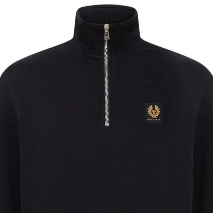 Belstaff Quarter Zip Sweatshirt - Black