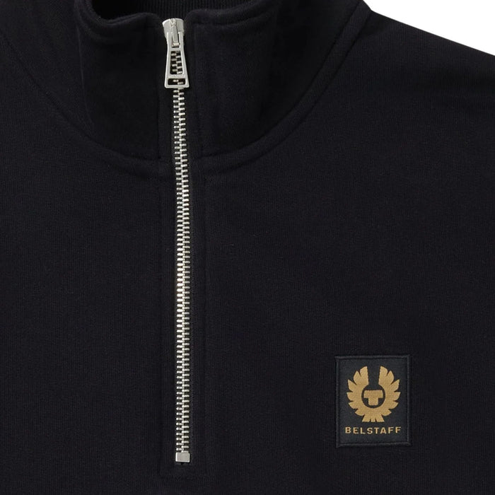 Belstaff Quarter Zip Sweatshirt - Black