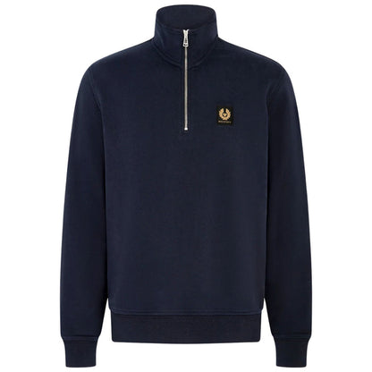 Belstaff Quarter Zip Sweatshirt - Dark Ink