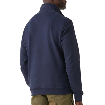Belstaff Quarter Zip Sweatshirt - Dark Ink