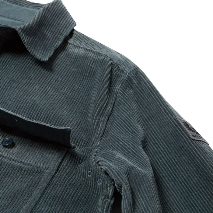 Belstaff Ravine Cotton Corduroy Shirt - Petrol
