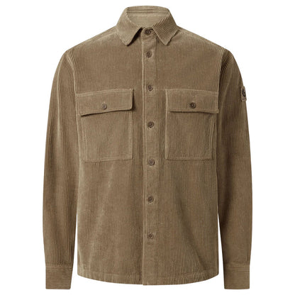 Belstaff Ravine Cotton Corduroy Shirt - Taupe