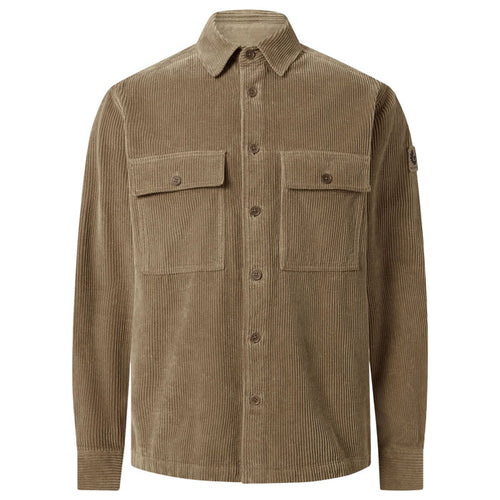 Belstaff Ravine Cotton Corduroy Shirt - Taupe