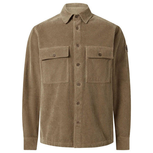 Belstaff Ravine Cotton Corduroy Shirt - Taupe