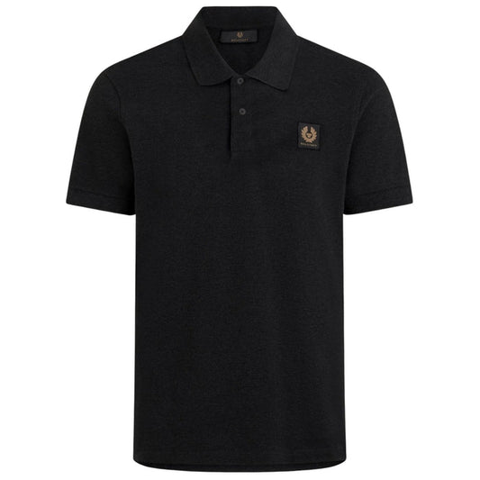 Belstaff Short Sleeve Polo Shirt - Black
