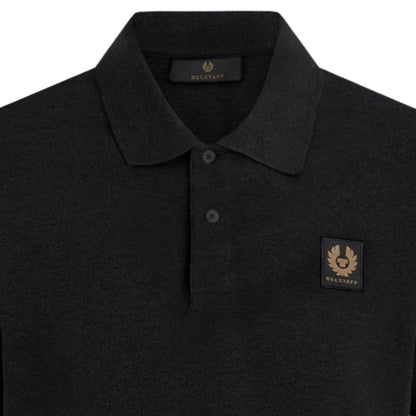 Belstaff Short Sleeve Polo Shirt - Black