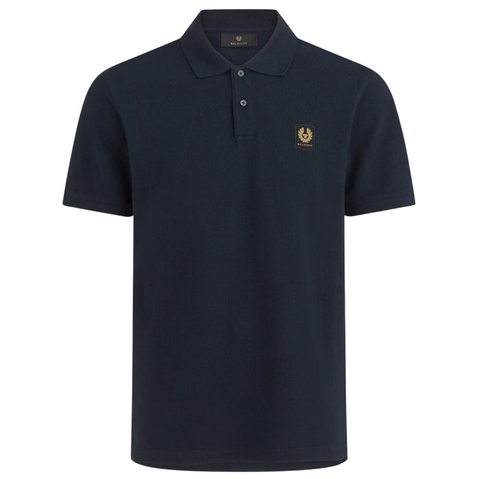 Belstaff Short Sleeve Polo Shirt - Dark Ink