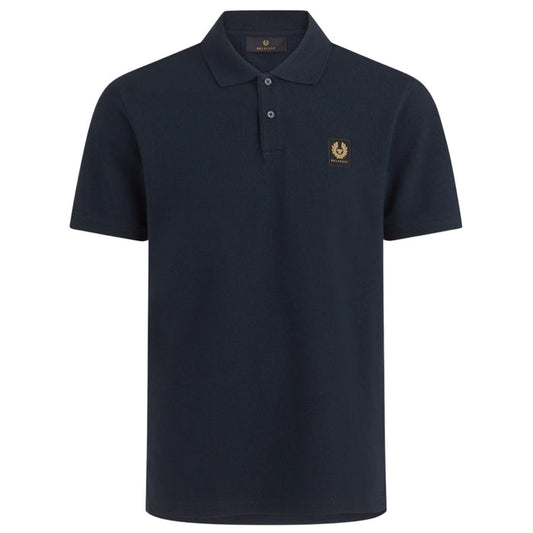 Belstaff Short Sleeve Polo Shirt - Dark Ink