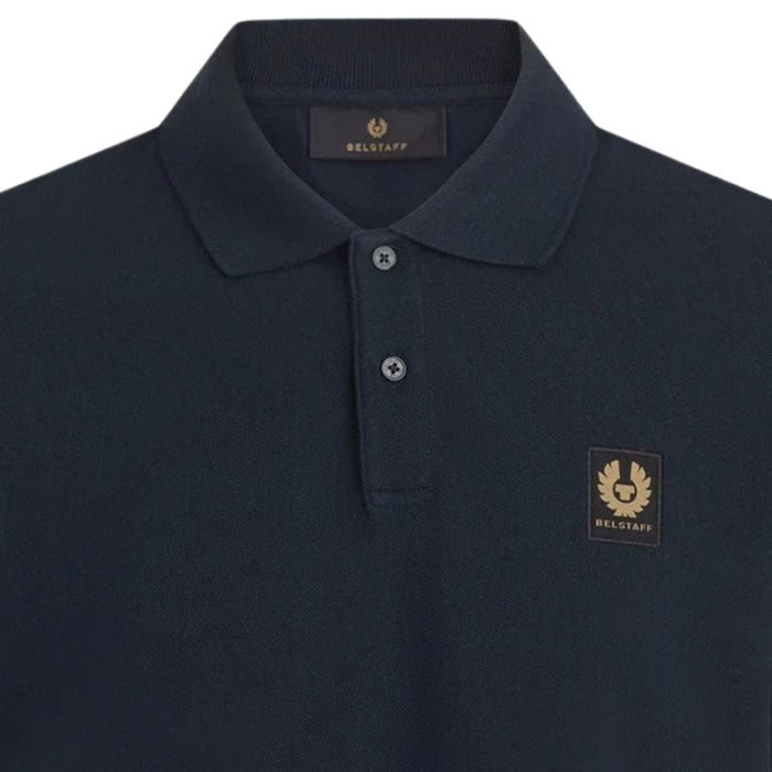 Belstaff Short Sleeve Polo Shirt - Dark Ink