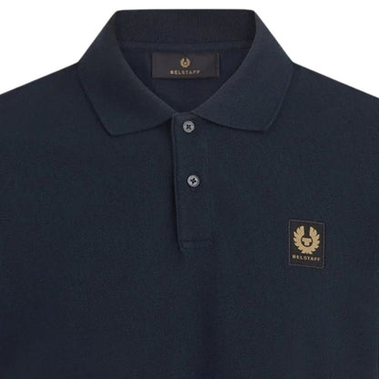Belstaff Short Sleeve Polo Shirt - Dark Ink