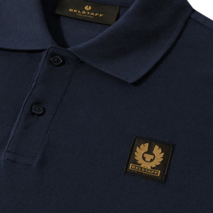 Belstaff Short Sleeve Polo Shirt - Dark Ink