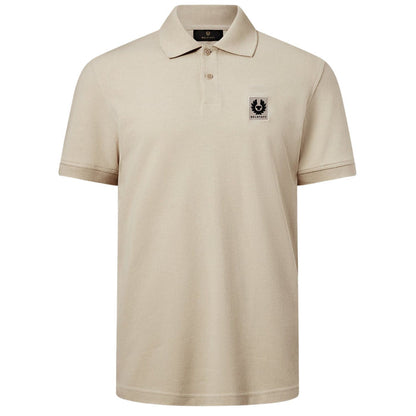 Belstaff Short Sleeve Polo Shirt - Stone