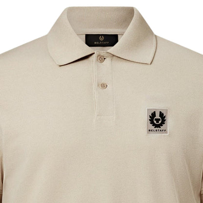 Belstaff Short Sleeve Polo Shirt - Stone
