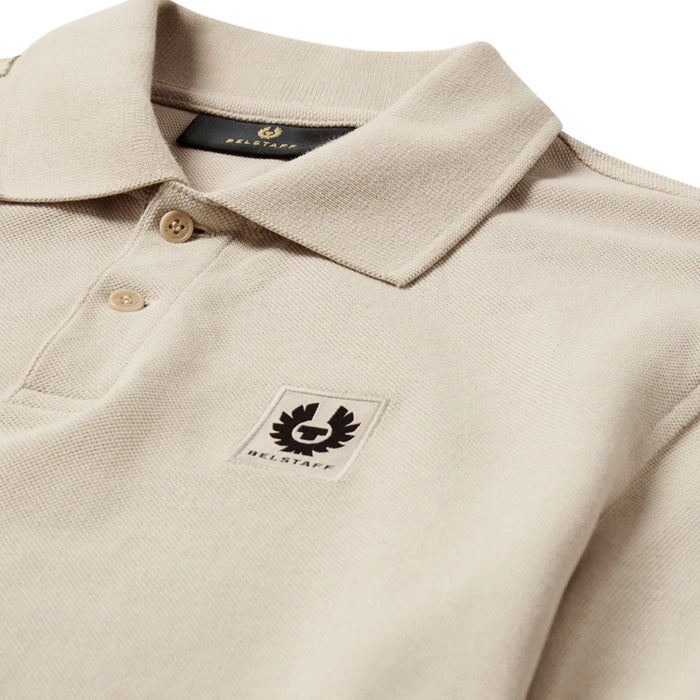 Belstaff Short Sleeve Polo Shirt - Stone
