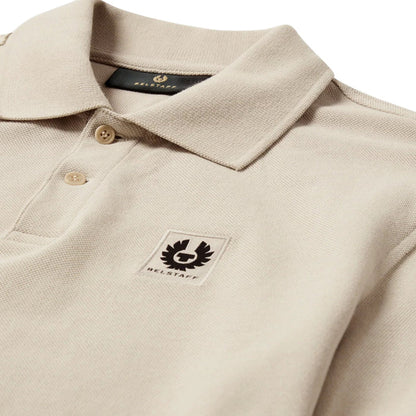 Belstaff Short Sleeve Polo Shirt - Stone