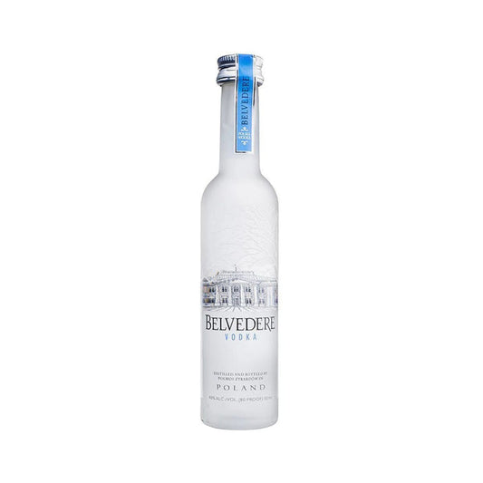 Buy Polmos Zyrardow Belvedere Vodka Miniature (50ml) at Secret Bottle