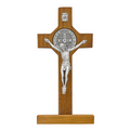 Benedict Crucifix - 6" Standing St. Benedict Crucifix, Boxed