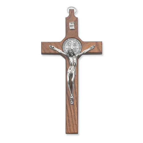 Benedict Crucifix - 8" St. Benedict Crucifix, Boxed