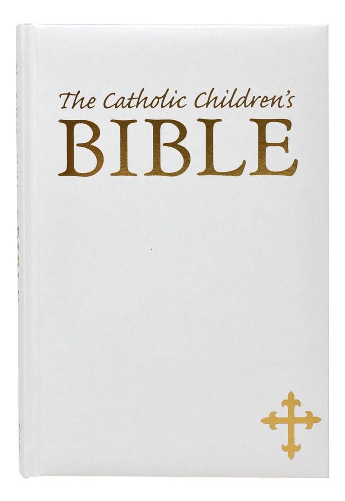 Bible - Catholic Children's Bible White Gift Edition