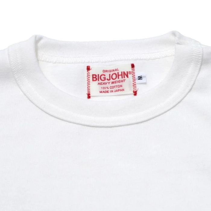 Big John Denim Magnum Weight Crewneck T-Shirt - White
