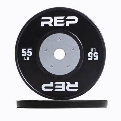 REP Fitness Black Competition Bumper Plate 55lb