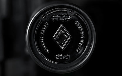 Close-up view of the premium metal end cap on the Black Diamond Power Bar.