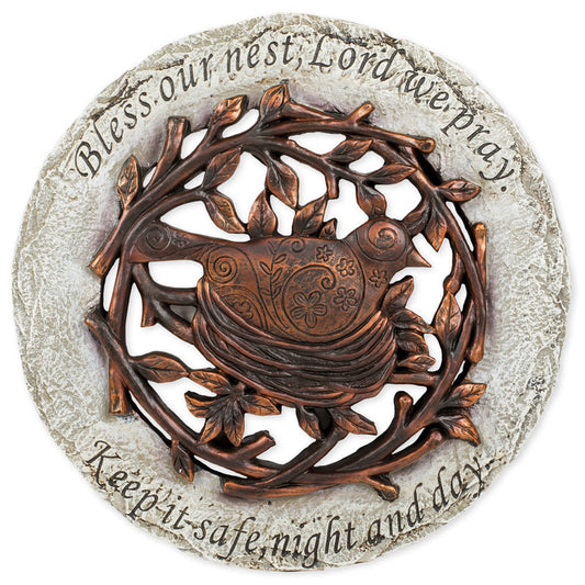 Bless the Lord Garden Stone 12"D
