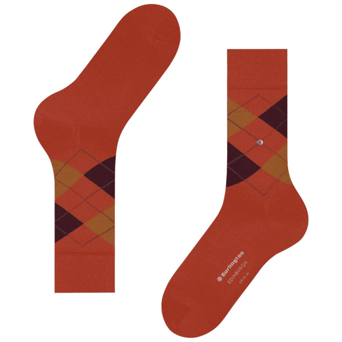 Burlington Socks Edinburgh Socks - Flame