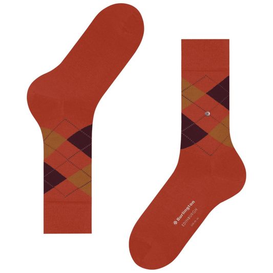 Burlington Socks Edinburgh Socks - Flame