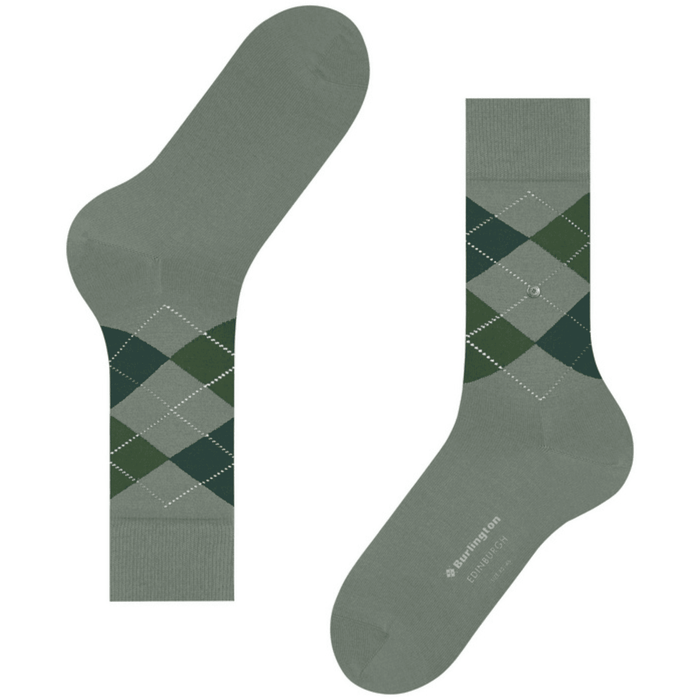 Burlington Socks Edinburgh Socks - Mint/Green