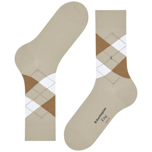 Burlington Socks King Socks - Beige