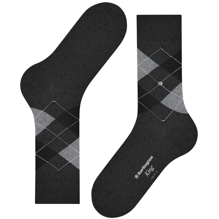 Burlington Socks King Socks - Black