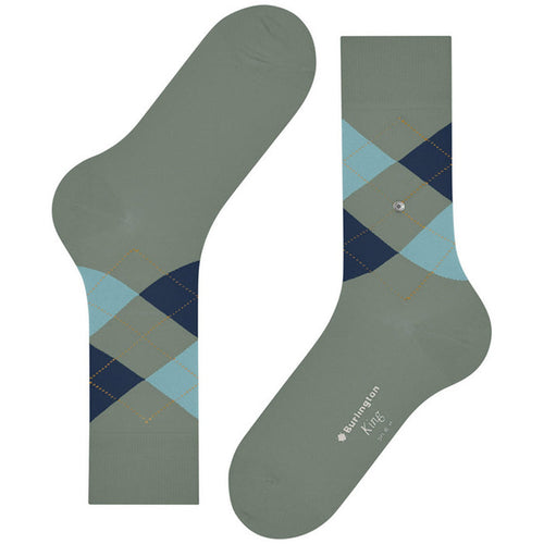 Burlington Socks King Socks - Blue Mix
