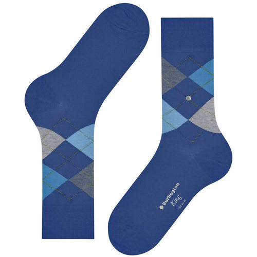 Burlington Socks King Socks - Blue