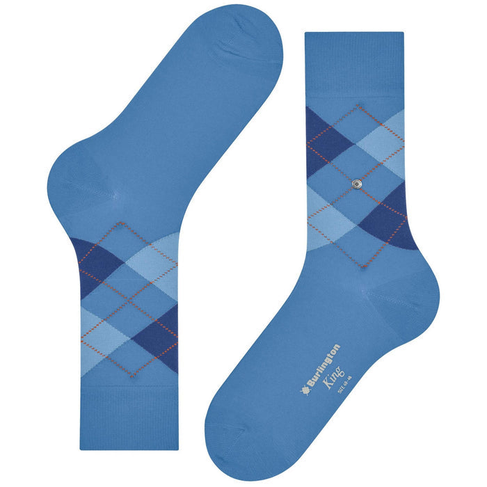 Burlington Socks King Socks - Blue