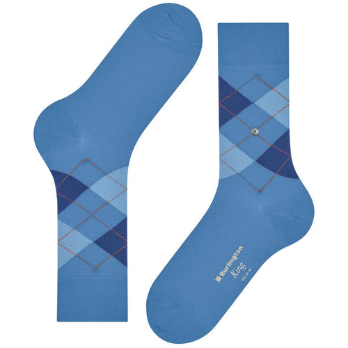 Burlington Socks King Socks - Blue