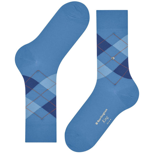 Burlington Socks King Socks - Blue