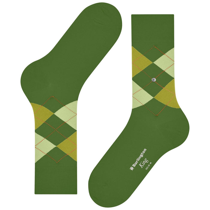 Burlington Socks King Socks - Green Lime