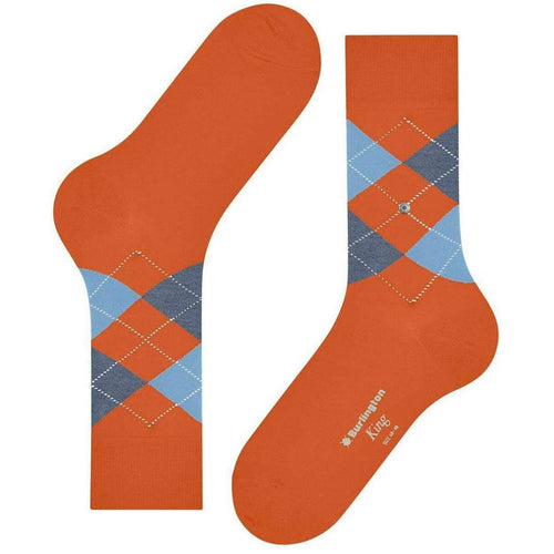 Burlington Socks King Socks - Orange