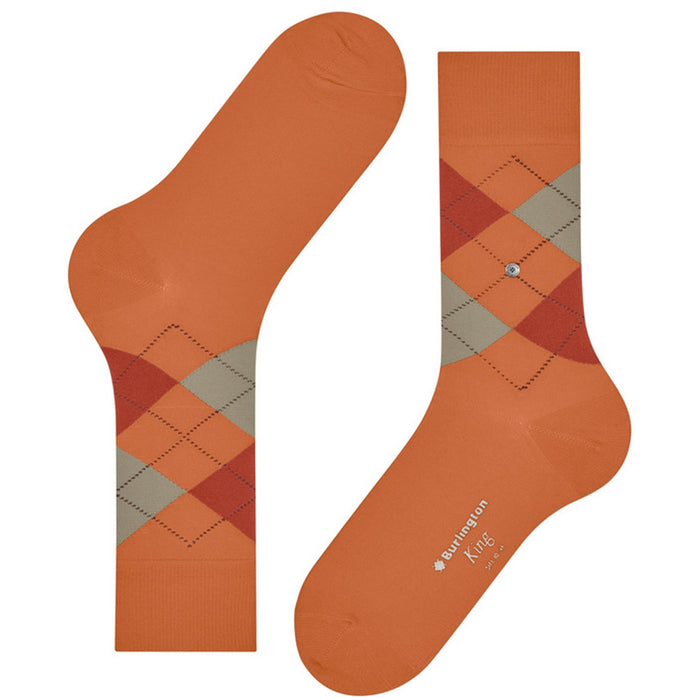 Burlington Socks King Socks - Orange