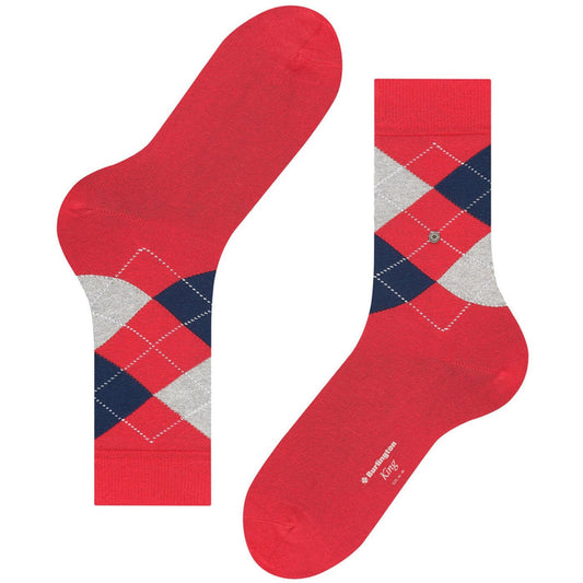 Burlington Socks King Socks - Red
