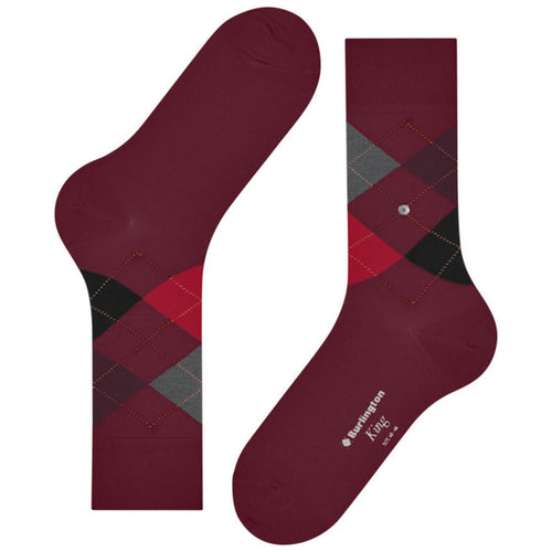 Burlington Socks King Socks - Red