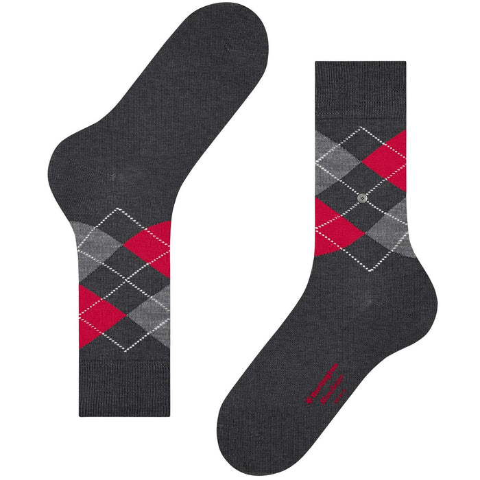 Burlington Socks Manchester Socks - Grey