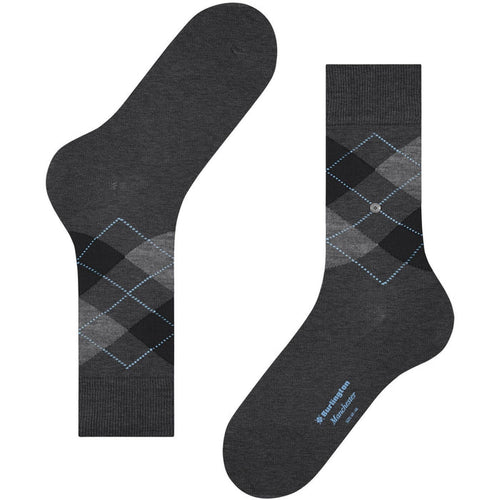 Burlington Socks Manchester Socks - Grey
