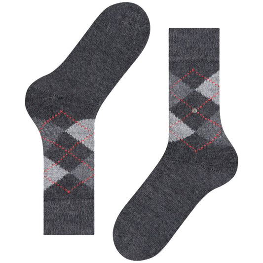 Burlington Socks Preston Socks - Grey Mix