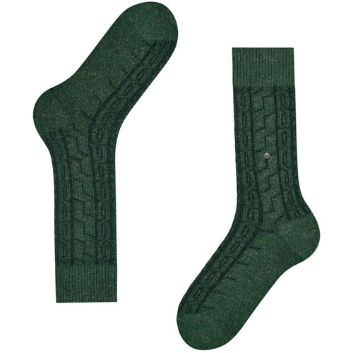 Burlington Socks Tweed Socks - Forest