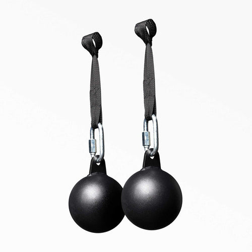 Cannonball Grips 5" with Strap and Carabiner