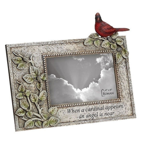 Cardinal Memorial Frame 8.5"H