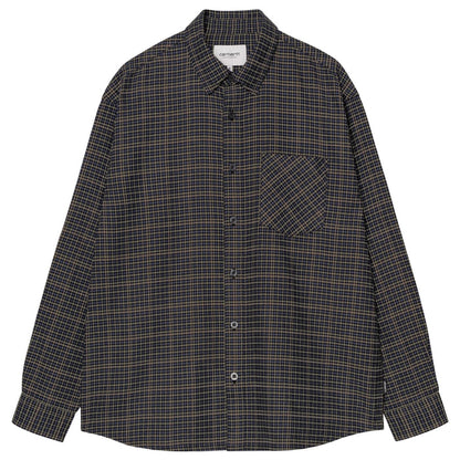 Carhartt WIP Long Sleeve Todrick Shirt - Blue